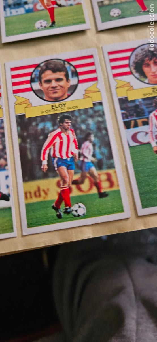 Cromos de F&uacute;tbol: sporting de gijon eloy 1985 1986 85 86 despegado