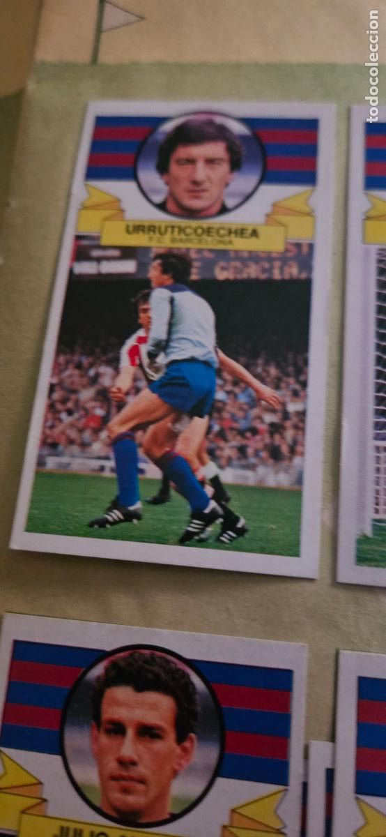 Cromos de Futebol: barcelona urruticoechea este 1985 1986 85 86 despegado