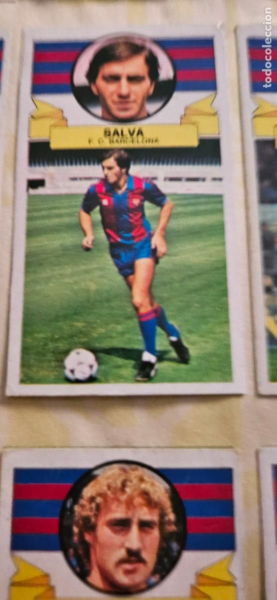 Cromos de F&uacute;tbol: barcelona salva este 1985 1986 85 86 despegado