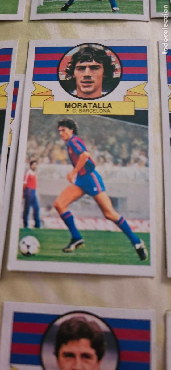 Cartes &agrave; collectionner de Football: barcelona moratalla este 1985 1986 85 86 despegado