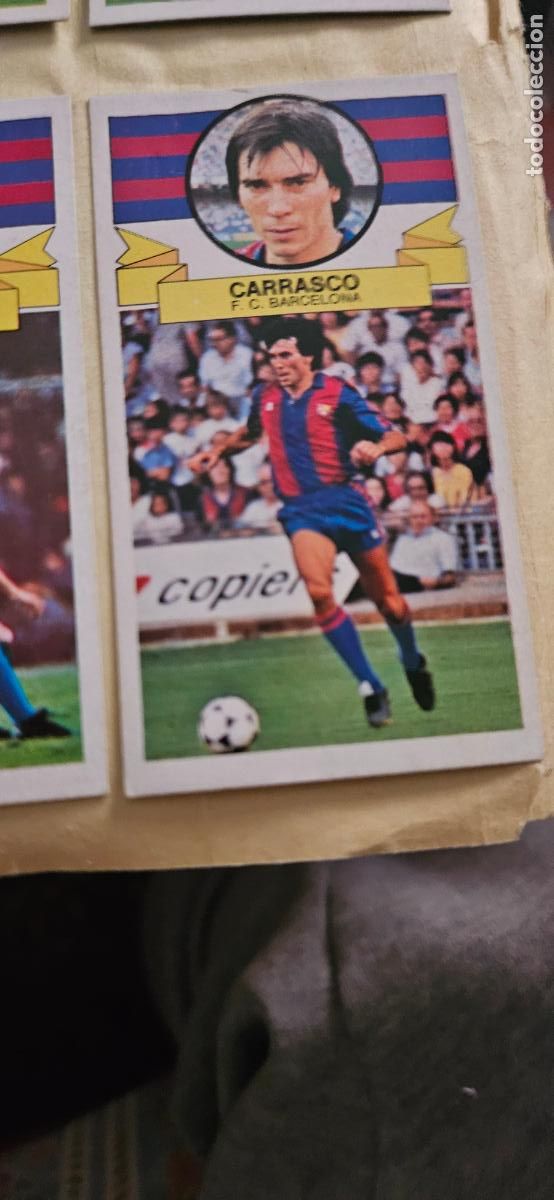 Cromos de Futebol: barcelona carrasco este 1985 1986 85 86 despegado