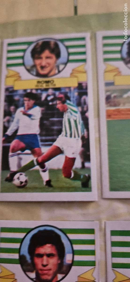 Football Stickers: betis romo coloca este 1985 1986 85 86 despegado