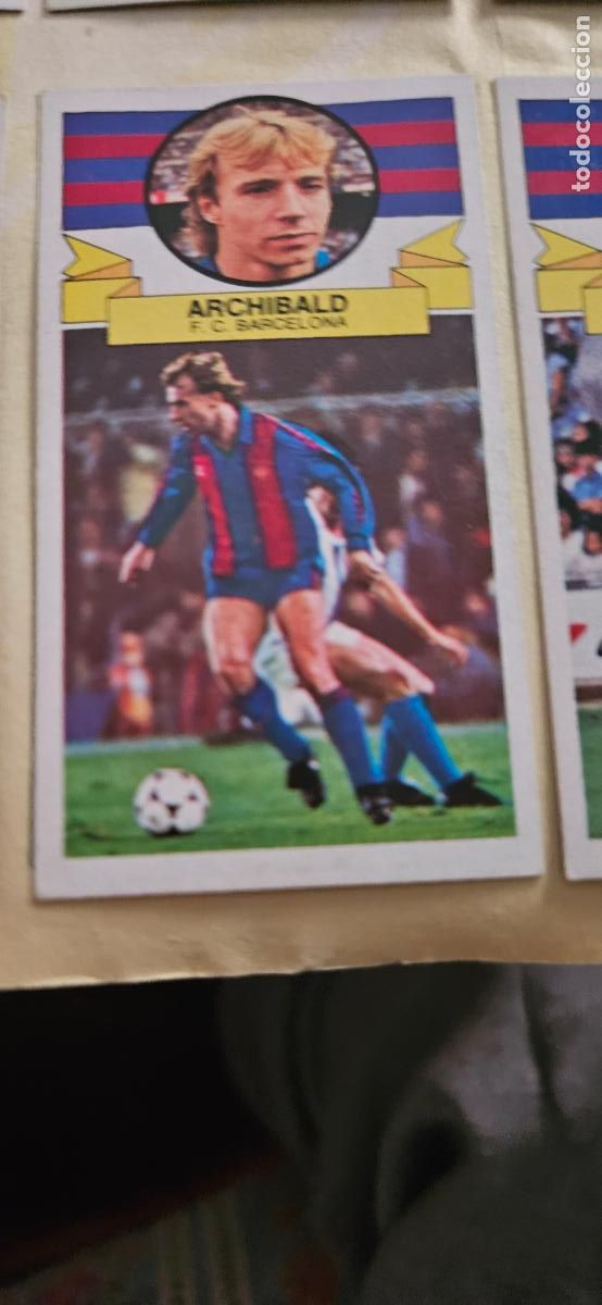 Cartes &agrave; collectionner de Football: barcelona archibald este 1985 1986 85 86 despegado