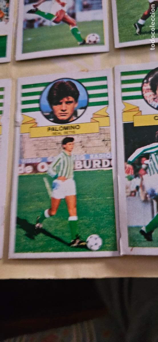 Cromos de Futebol: betis palomino coloca este 1985 1986 85 86 despegado