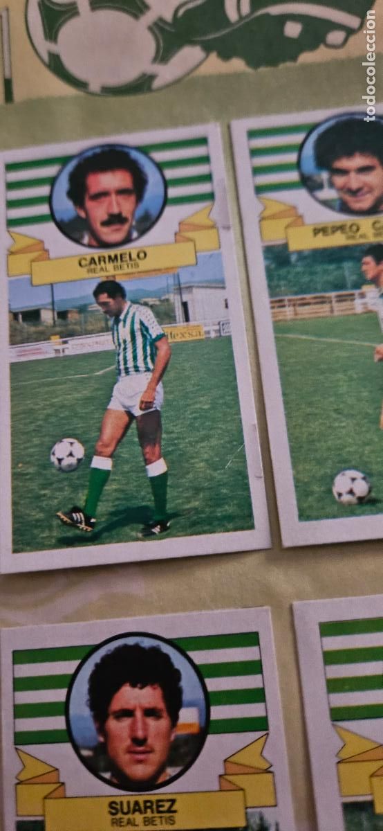 Cromos de F&uacute;tbol: betis carmelo este 1985 1986 85 86 despegado