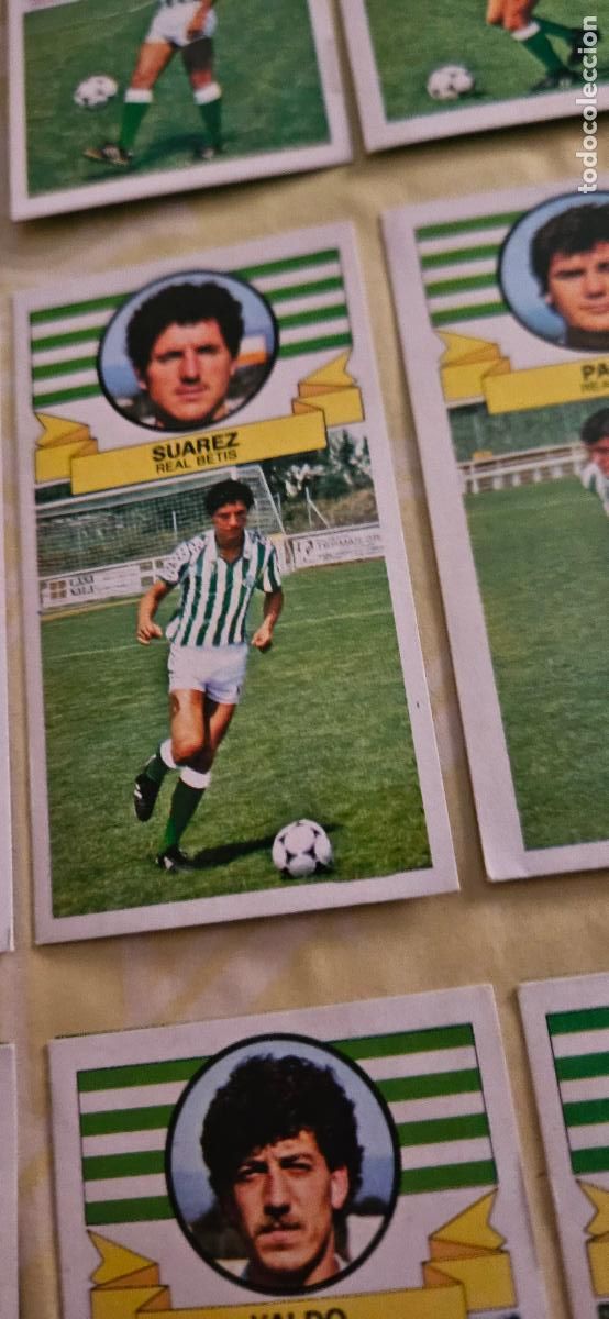 Cromos de F&uacute;tbol: betis suarez este 1985 1986 85 86 despegado