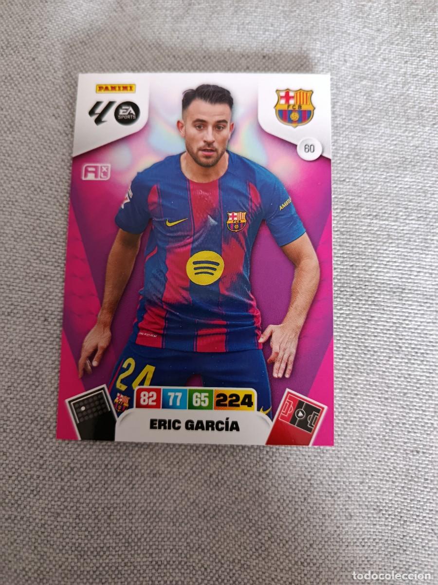 Cromos de F&uacute;tbol: Adrenalyn 25/26. 60- Eric Garc&iacute;a. Barcelona.