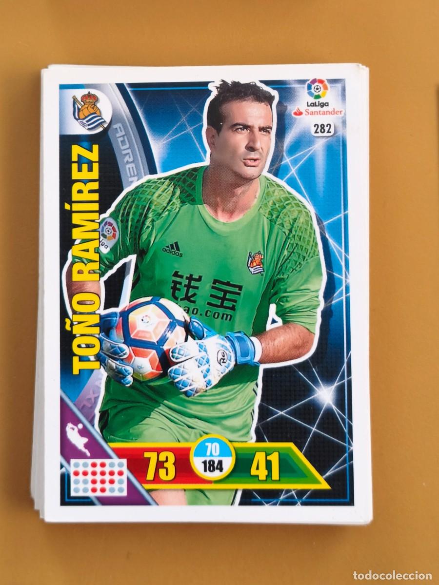 Fu&szlig;ball-Sticker: to&ntilde;o ramirez, 2016 17 adrenalyn