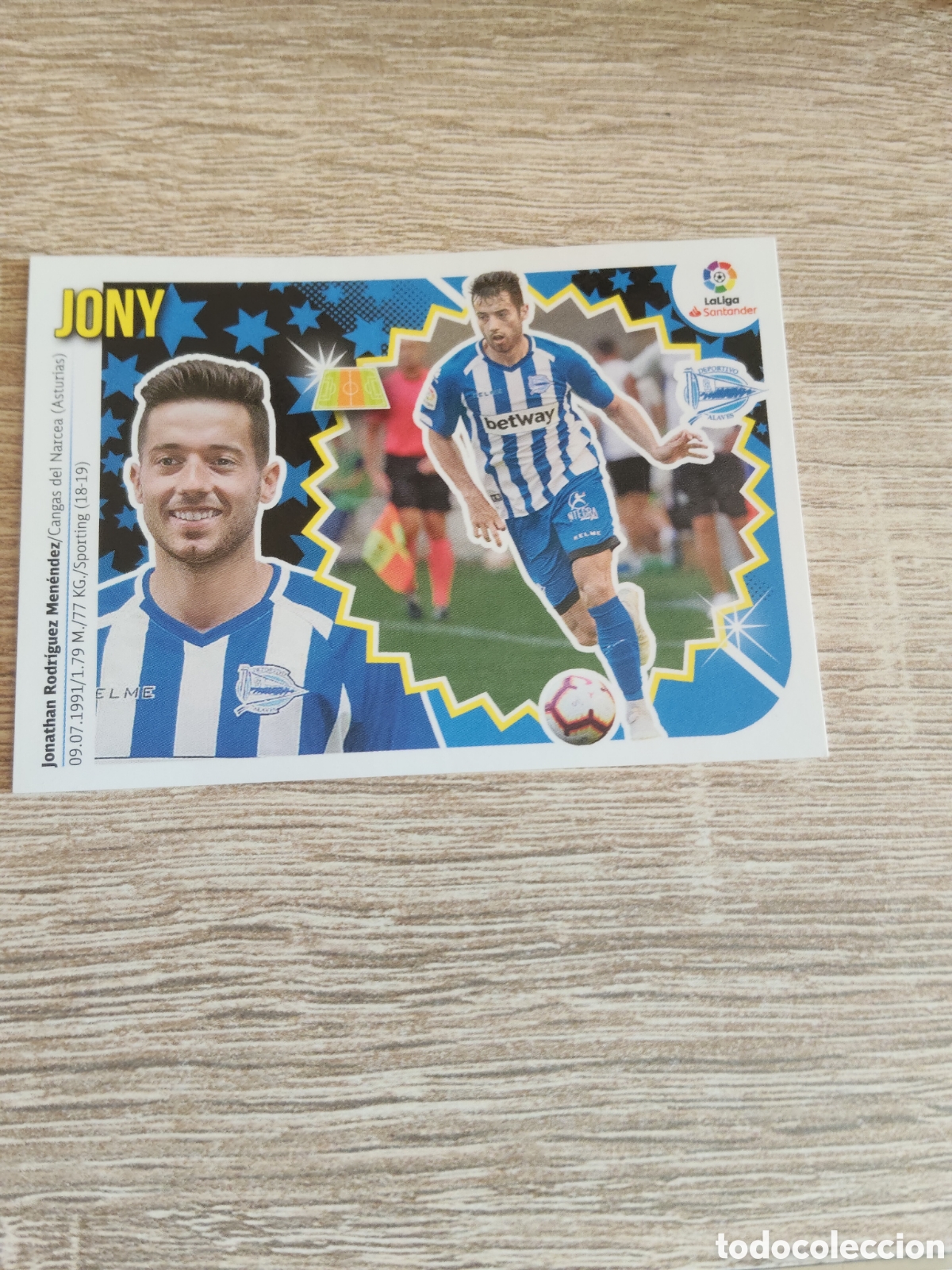 Cromos de F&uacute;tbol: Jony Alav&eacute;s liga 2018 2019 18 19 ediciones este