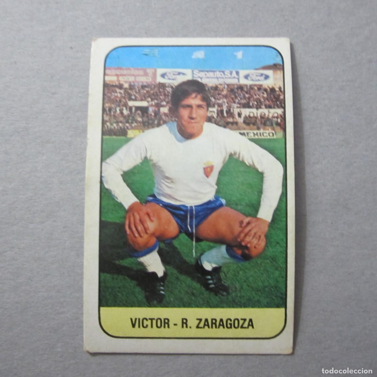 Cromos de F&uacute;tbol: EDICIONES ESTE. LIGA 78-79. VICTOR-R. ZARAGOZA. NUEVO.