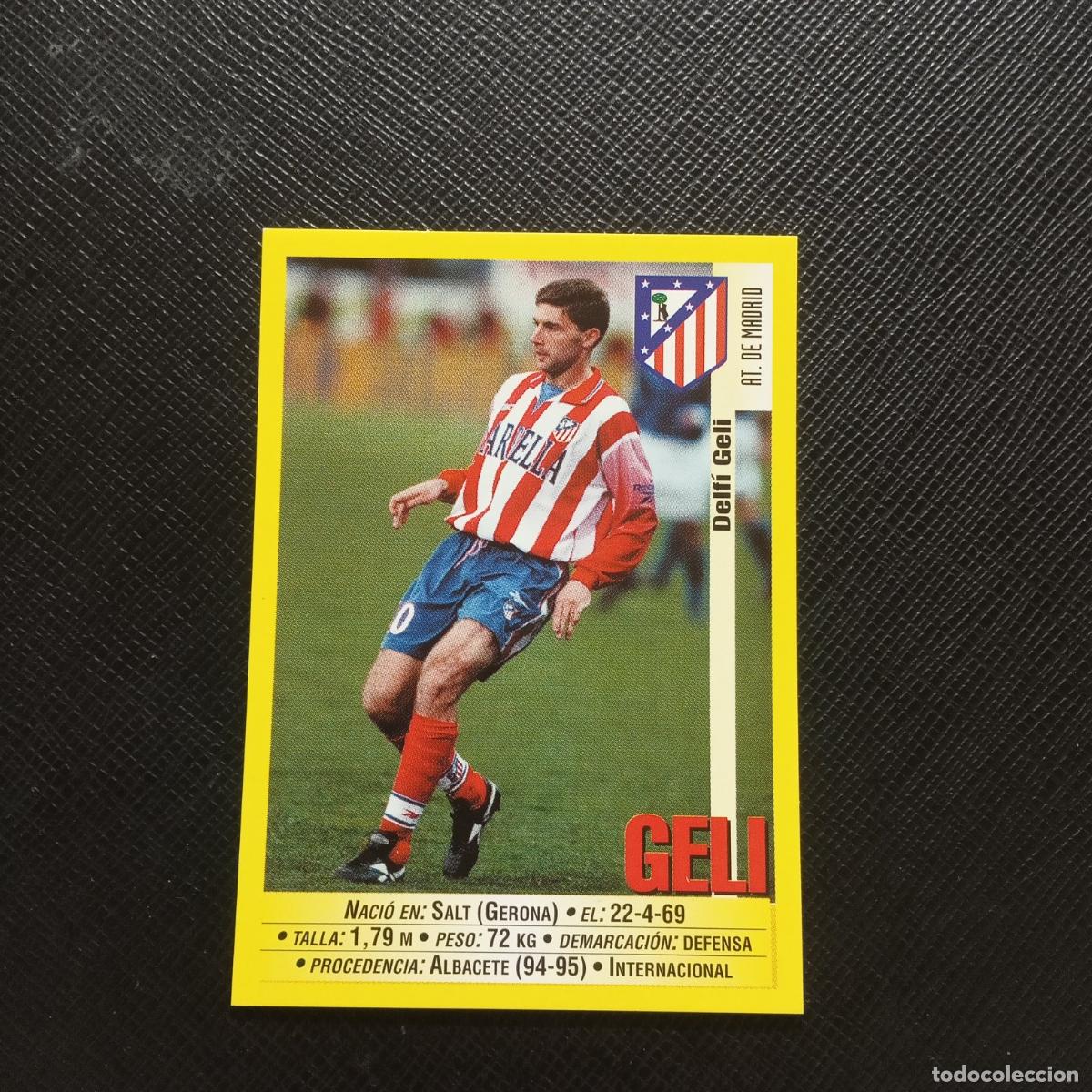 Fu&szlig;ball-Sticker: 231A 231 GELI AT MADRID PANINI 1999 2000 CROMO FUTBOL LIGA 99 00 SIN PEGAR - A182 PG298