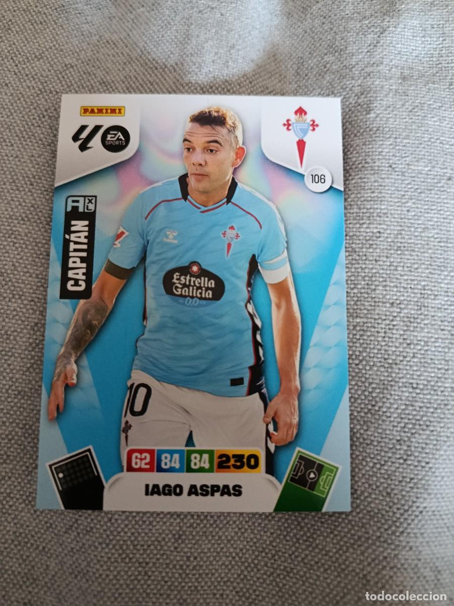 Fu&szlig;ball-Sticker: Adrenalyn 25/26. 106- Iago Aspas. Celta.