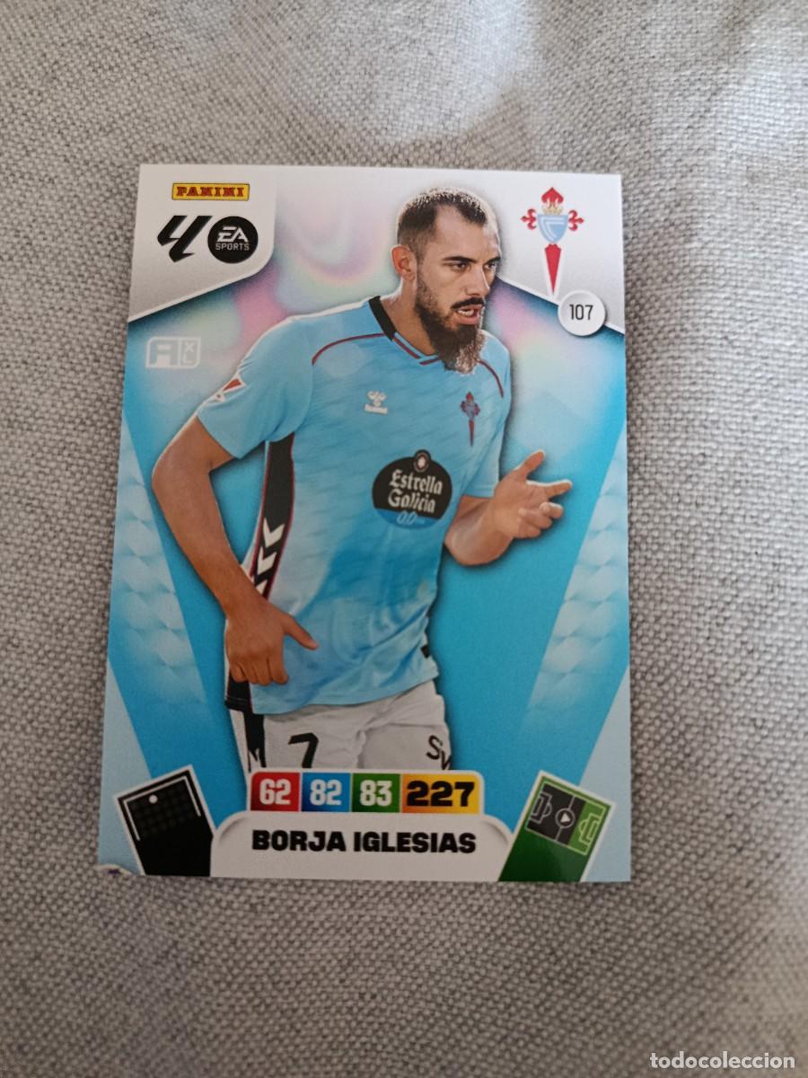 Fu&szlig;ball-Sticker: Adrenalyn 25/26. 107- Borja Iglesias. Celta.