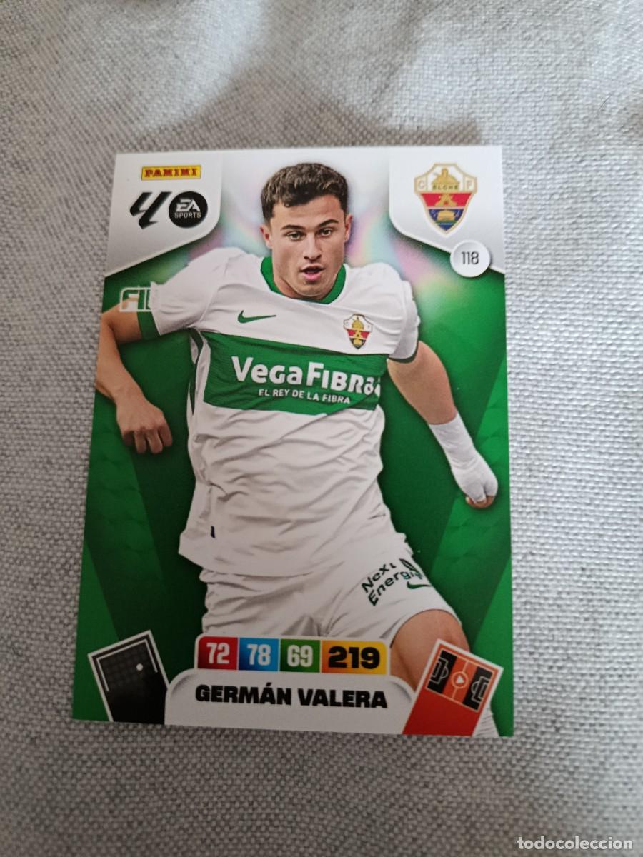 Figurine di Calcio: Adrenalyn 25/26. 118- Germ&aacute;n Valera. Elche.