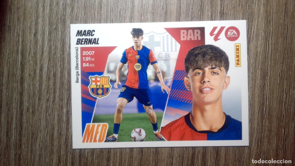 Figurine di Calcio: Liga ESTE 2025-26 11B MARC BERNAL Barcelona PANINI 2025/26 25 26