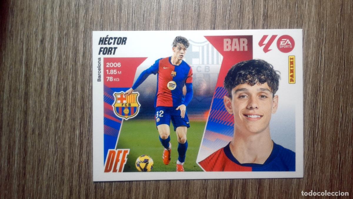 Cromos de F&uacute;tbol: Liga ESTE 2025-26 9B H&Eacute;CTOR FORT Barcelona PANINI 2025/26 25 26