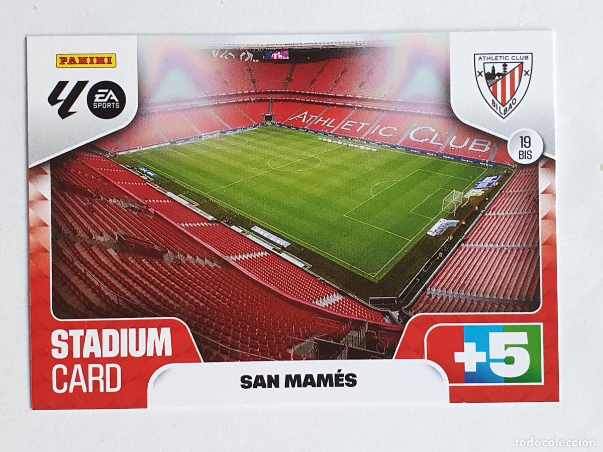 Cromos de Futebol: Stadium Card #19BIS SAN MAM&Eacute;S (Athletic) - Adrenalyn XL LaLiga 2025-26