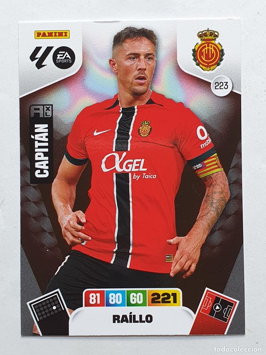 Football Stickers: Capit&aacute;n #223 RAILLO (Mallorca) - Adrenalyn XL LaLiga 2025-26 LA LIGA
