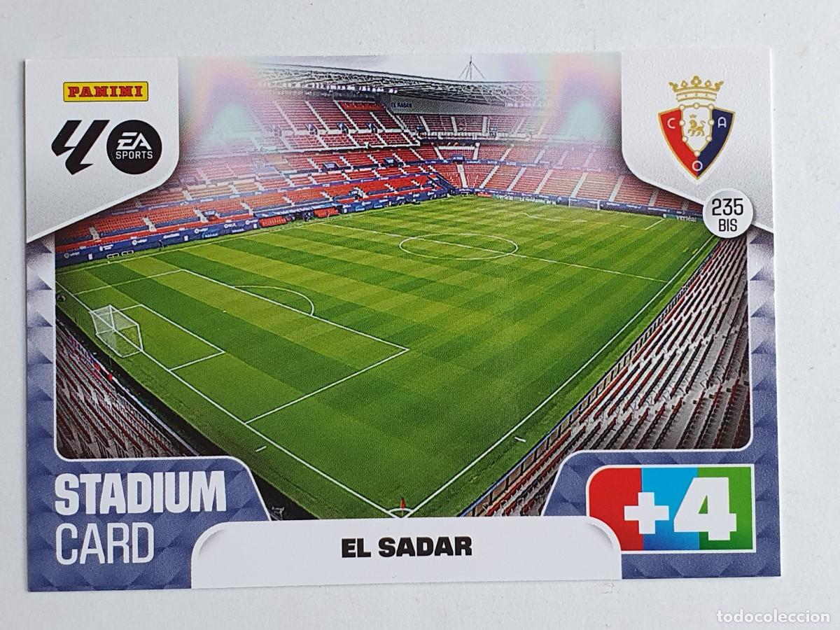 Figurine di Calcio: Stadium Card #235BIS EL SADAR (Osasuna) - Adrenalyn XL LaLiga 2025-26 LA LIGA