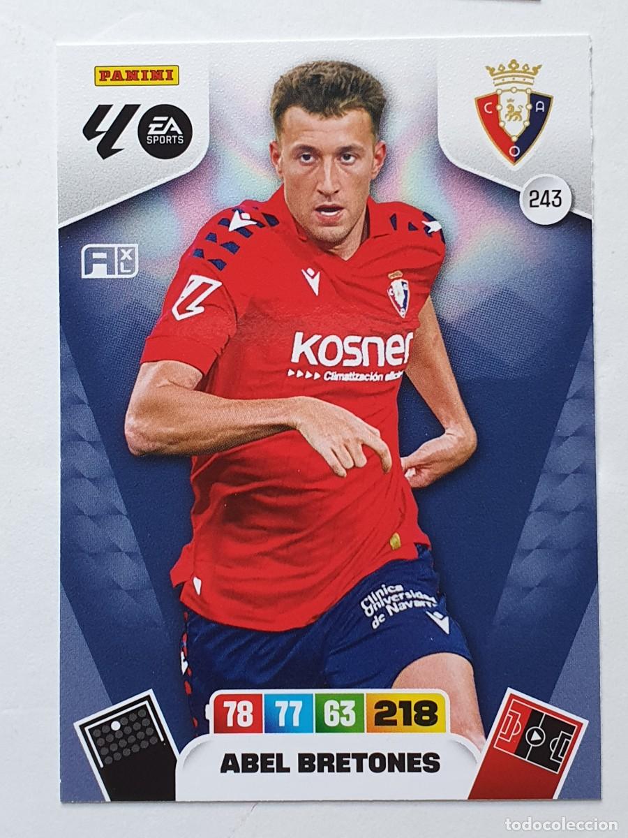 Figurine di Calcio: #243 ABEL BRETONES (Osasuna) - Adrenalyn XL LaLiga 2025-26 LA LIGA