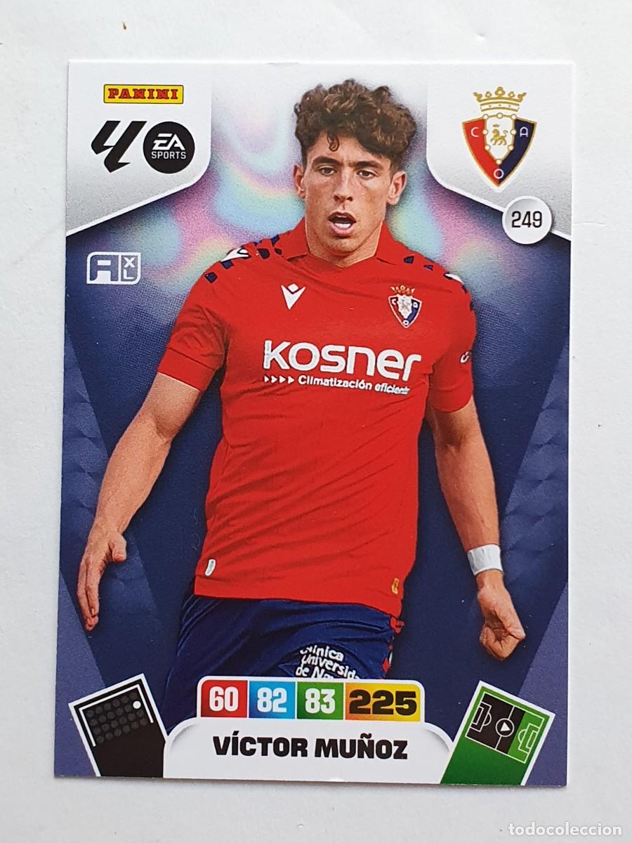 Figurine di Calcio: #249 V&Iacute;CTOR MU&Ntilde;OZ (Osasuna) - Adrenalyn XL LaLiga 2025-26 LA LIGA