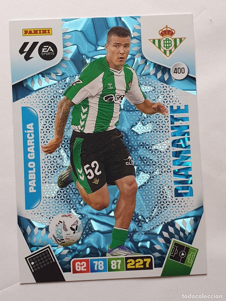 Cromos de F&uacute;tbol: Diamante #400 PABLO GARC&Iacute;A (Betis) - Adrenalyn XL LaLiga 2025-26 LA LIGA