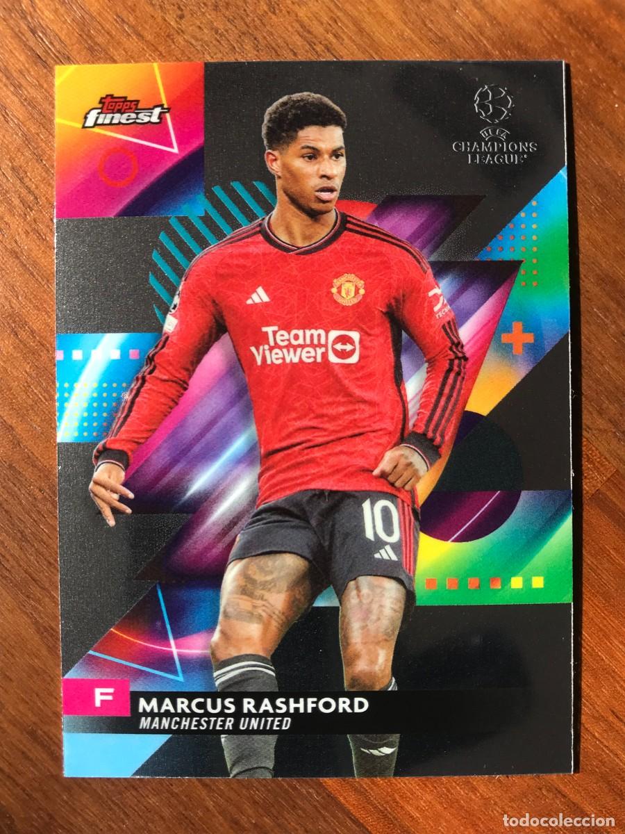Cromos de Futebol: MARCUS RASHFORD - MANCHESTER UNITED - TOPPS FINEST UEFA CHAMPIONS CLUB - 2023 2024 23 24