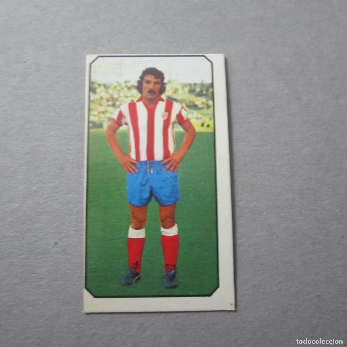 Fu&szlig;ball-Sticker: OFERTA EDICIONES ESTE. LIGA 77-78. CAPON, AT DE MADRID.