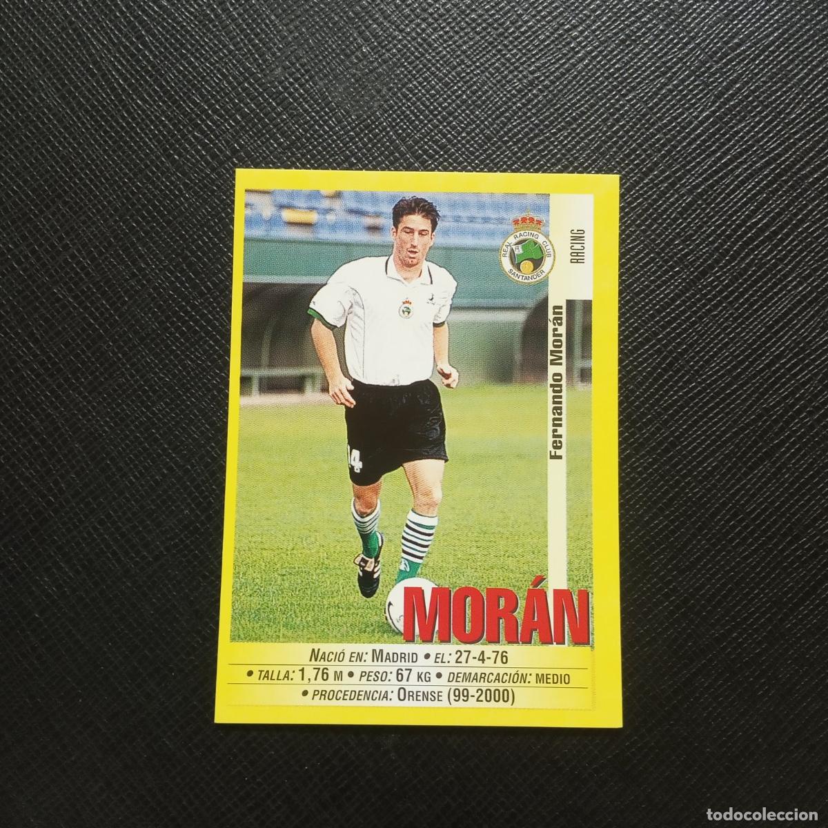 Fu&szlig;ball-Sticker: 278A 278 MORAN RACING SANTANDER PANINI 1999 2000 CROMO FUTBOL LIGA 99 00 SIN PEGAR - A182 PG307