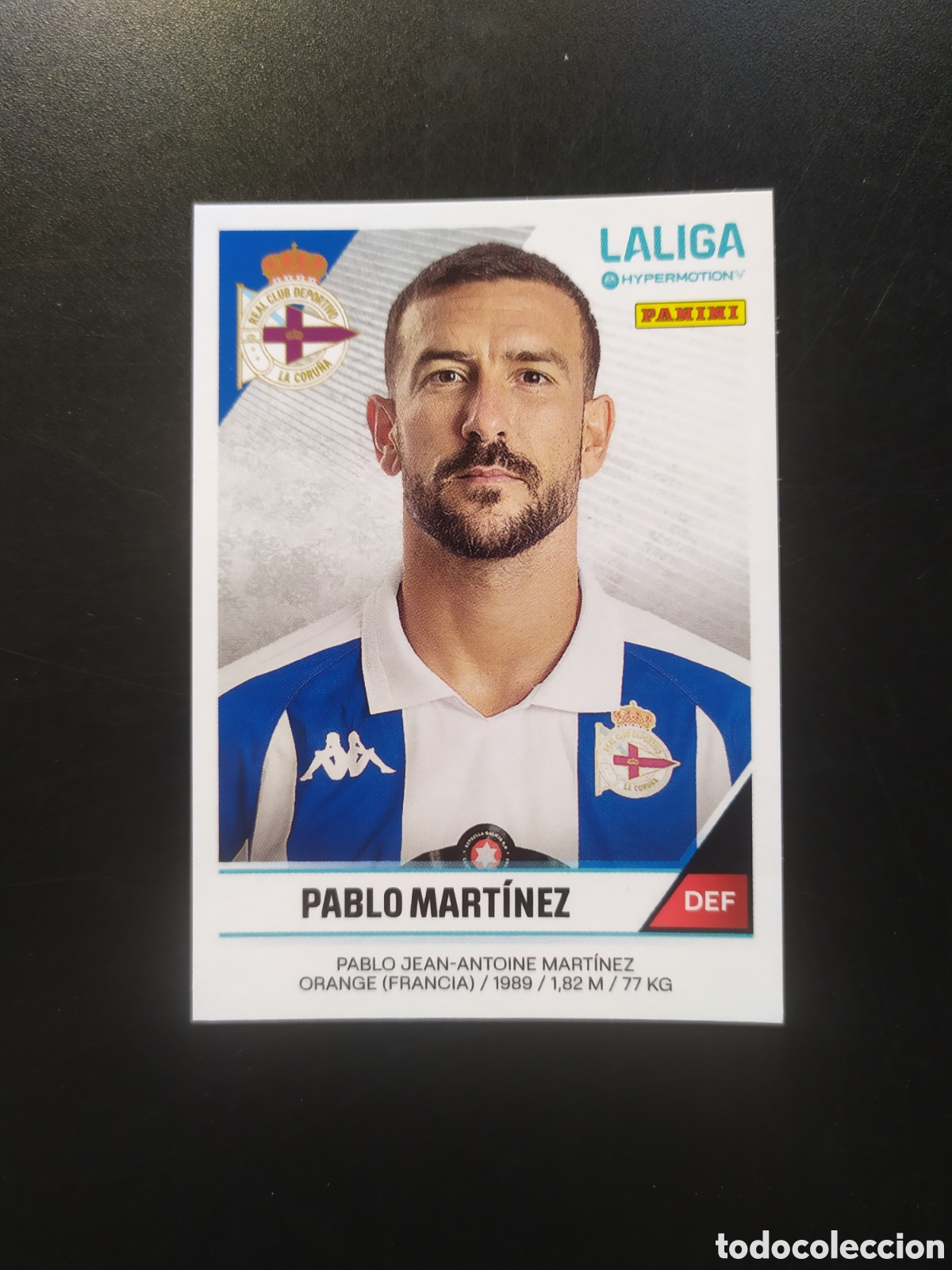 Fu&szlig;ball-Sticker: Liga Hypermotion 2024 2025 24 25 panini Pablo Mart&iacute;nez n&deg; 142 Deportivo Coru&ntilde;a