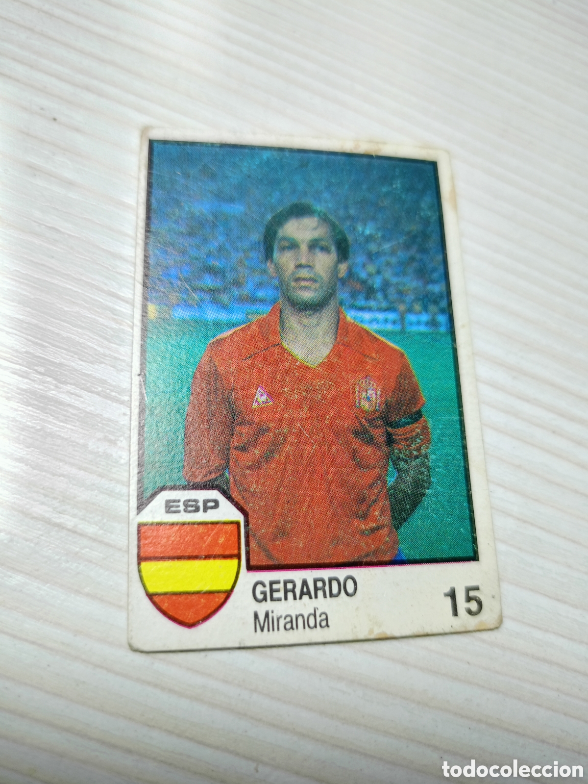 Fu&szlig;ball-Sticker: GERARDO ESPA&Ntilde;A BARNA MEXICO MUNDIAL 1986 CROMO FUTBOL LIGA 86
