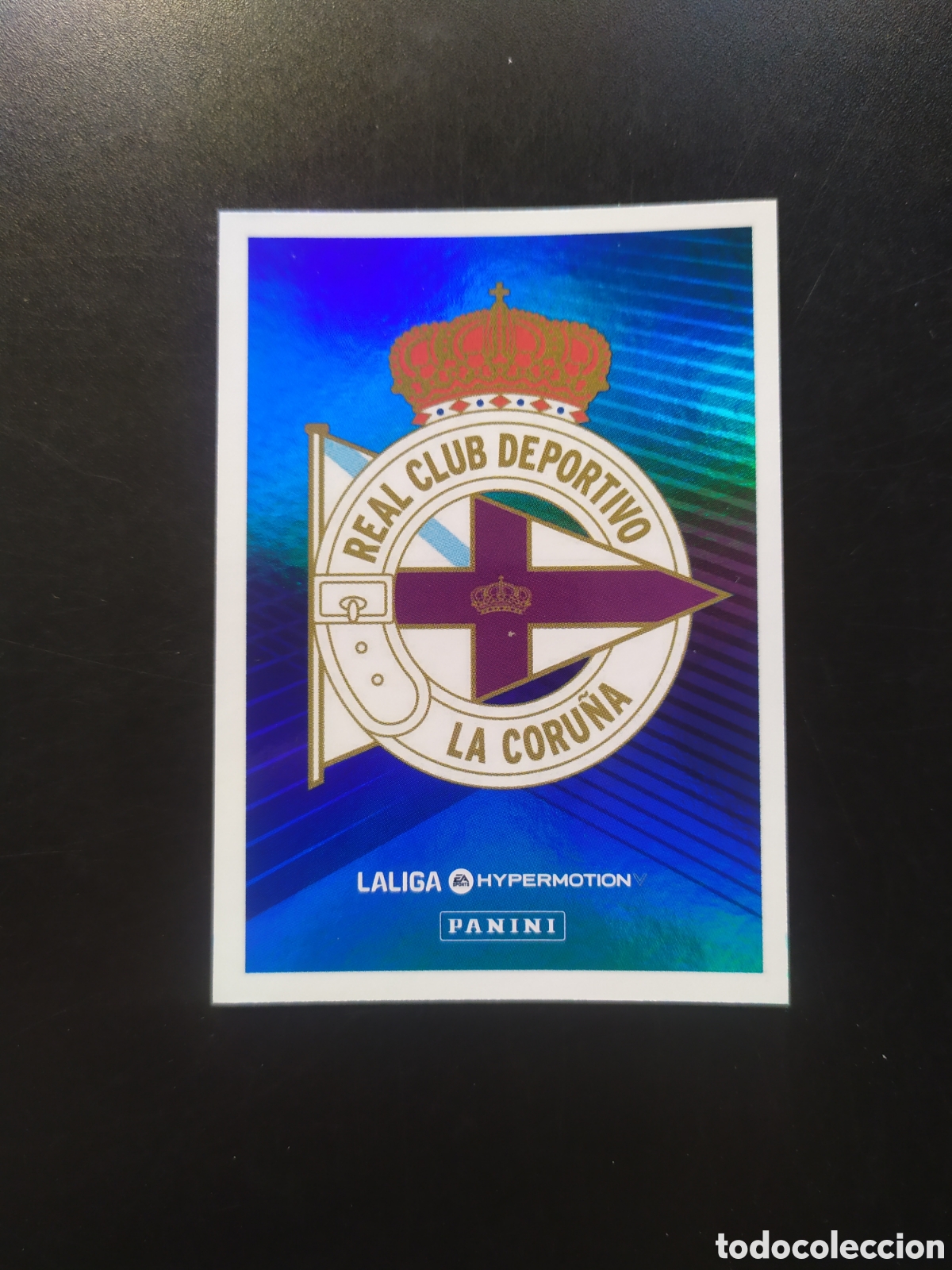 Fu&szlig;ball-Sticker: Liga Hypermotion 2024 2025 24 25 panini escudo n&deg; 135 Deportivo Coru&ntilde;a