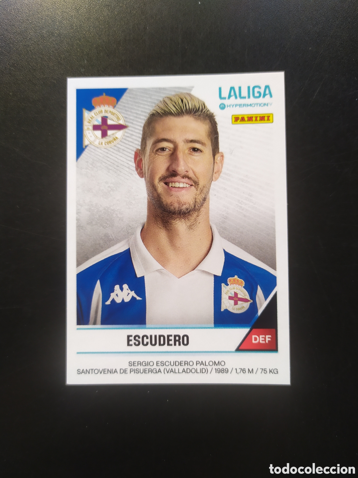 Cartes &agrave; collectionner de Football: Liga Hypermotion 2024 2025 24 25 panini Escudero n&deg; 143 Deportivo Coru&ntilde;a