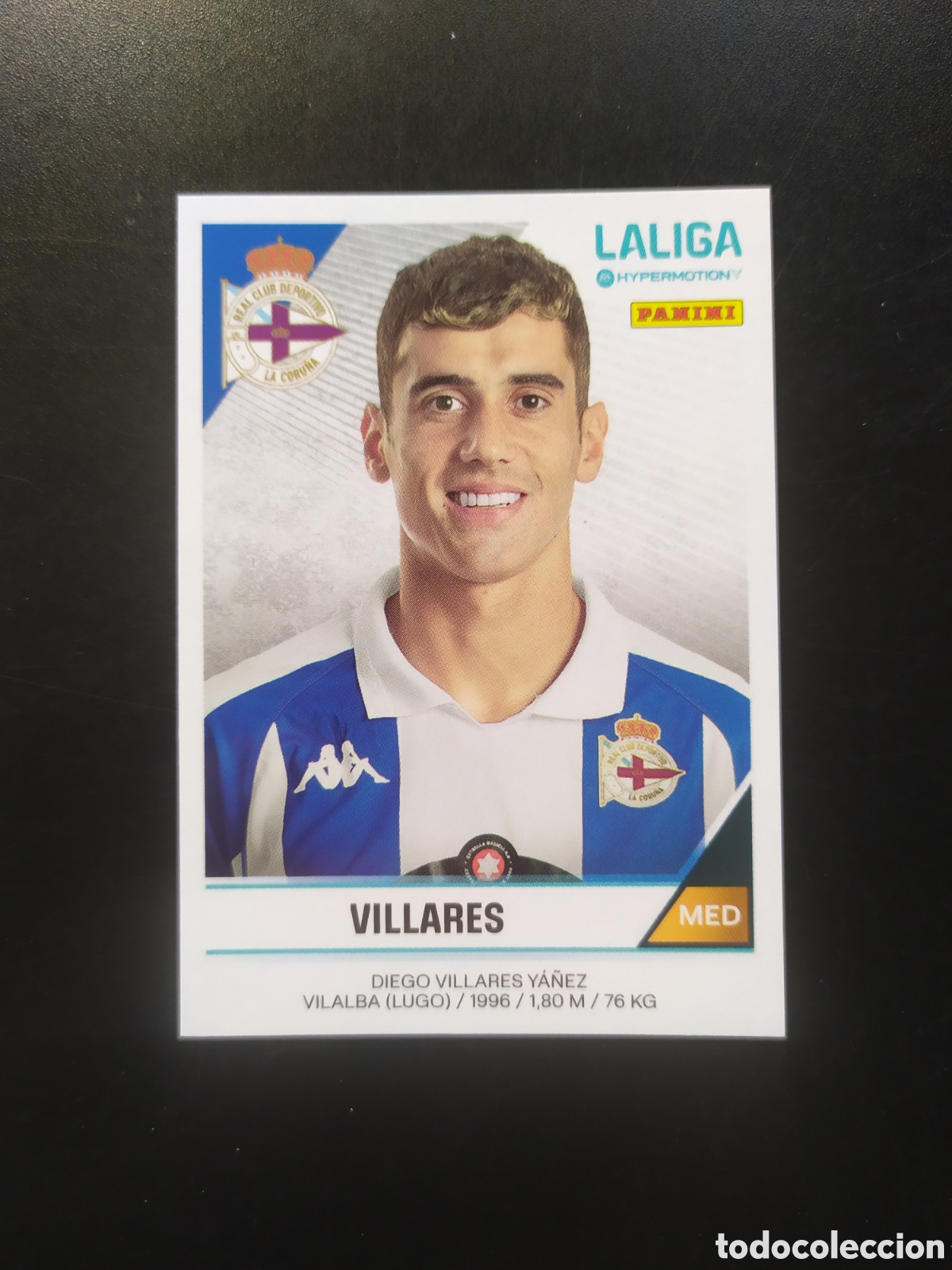 Cartes &agrave; collectionner de Football: Liga Hypermotion 2024 2025 24 25 panini Villares n&deg; 146 Deportivo Coru&ntilde;a