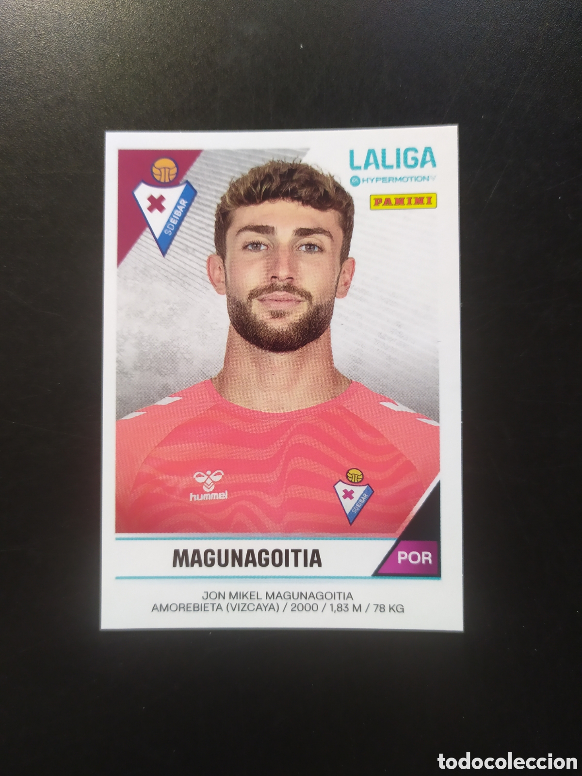 Figurine di Calcio: Liga Hypermotion 2024 2025 24 25 panini Magunagoitia n&deg; 156 Eibar