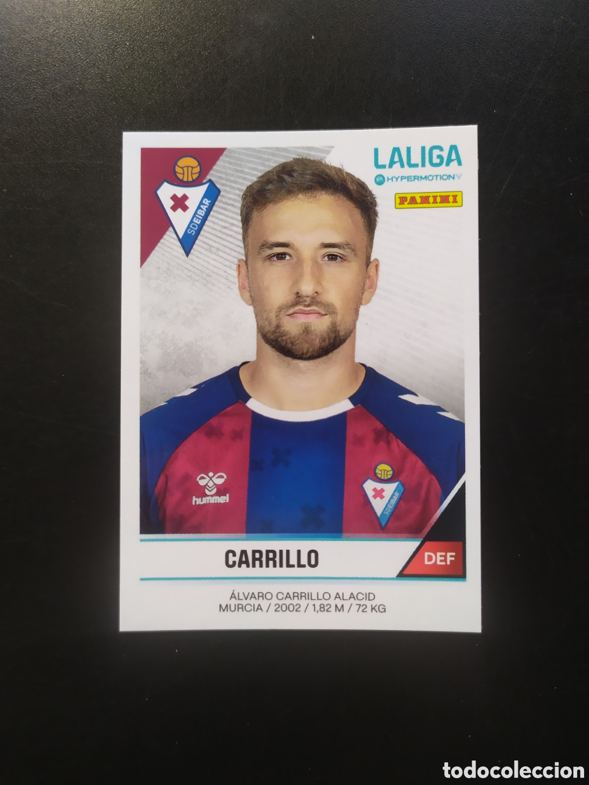 Cartes &agrave; collectionner de Football: Liga Hypermotion 2024 2025 24 25 panini Carrillo n&deg; 161 Eibar