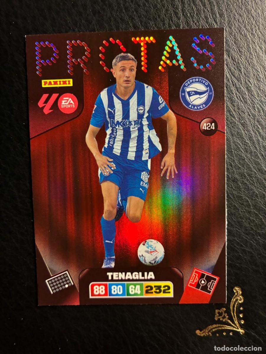 Figurine di Calcio: 424 TENAGLIA PROTAS ALAVES ADRENALYN LIGA 25 26 2025 2026 PANINI album