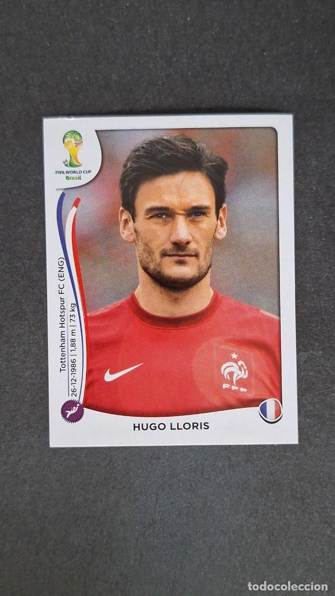 Fu&szlig;ball-Sticker: L1 HUGO LLORIS SELECCION FRANCIA 376 MUNDIAL BRASIL 2014 PANINI NUNCA PEGADO SIN PEGAR