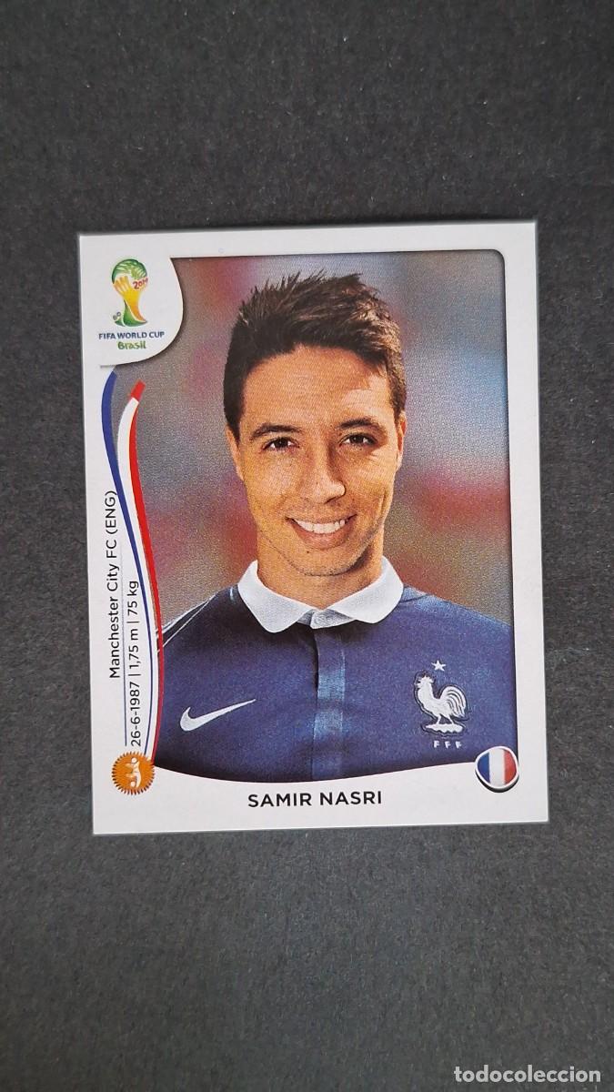 Fu&szlig;ball-Sticker: L1 SAMIR NASRI SELECCION FRANCIA 388 MUNDIAL BRASIL 2014 PANINI NUNCA PEGADO SIN PEGAR