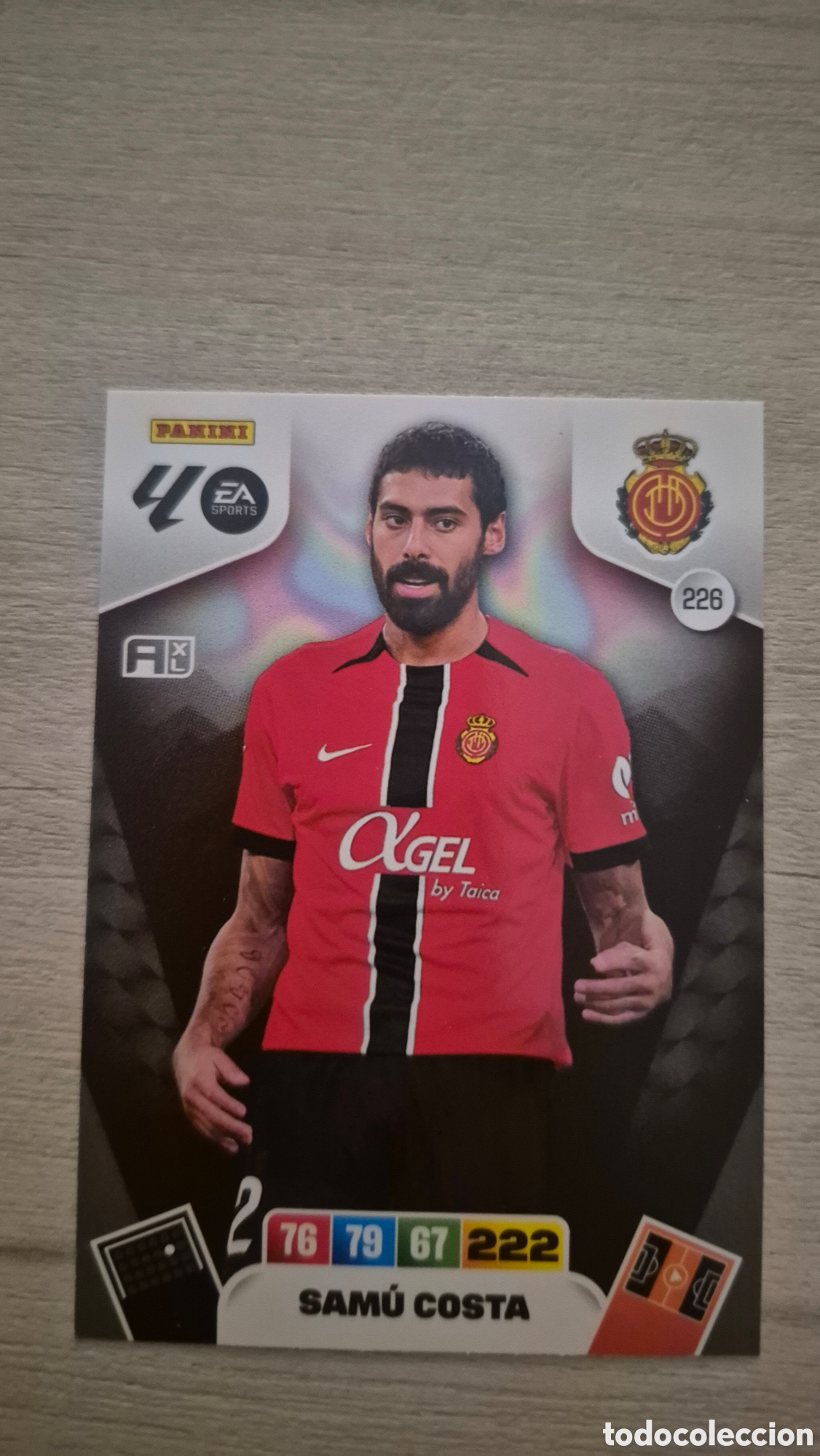 Figurine di Calcio: N&deg;226 Mallorca Samu Costa Adrenalyn 25/26