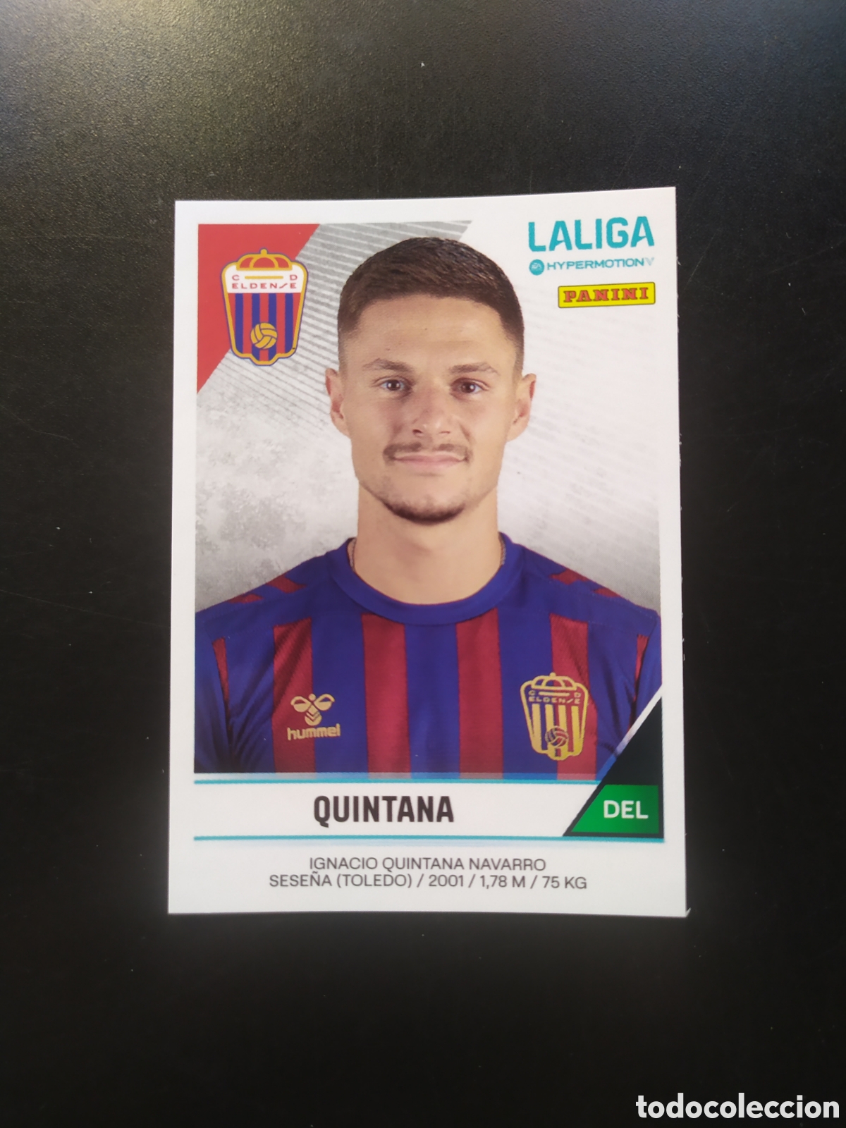 Fu&szlig;ball-Sticker: Liga Hypermotion 2024 2025 24 25 panini Quintana n&deg; 207 Eldense