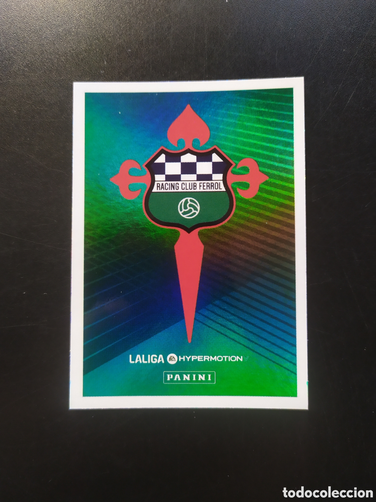 Cromos de Futebol: Liga Hypermotion 2024 2025 24 25 panini escudo n&deg; 211 Racing Ferrol
