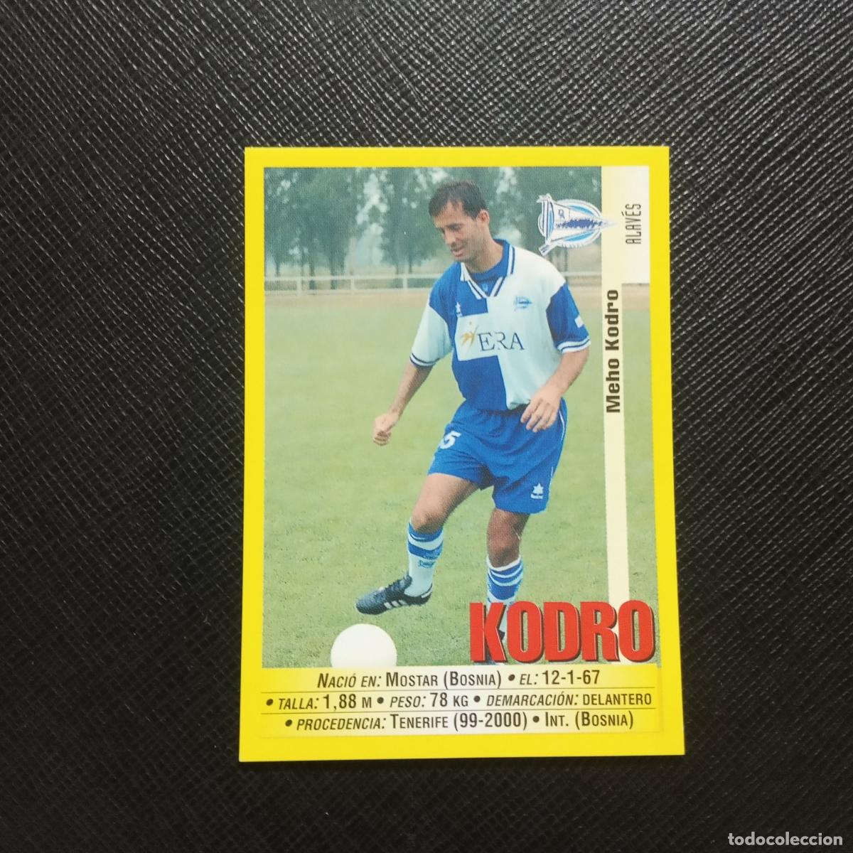 Fu&szlig;ball-Sticker: 301A 301 KODRO ALAVES PANINI 1999 2000 CROMO FUTBOL LIGA 99 00 SIN PEGAR - A182 PG307