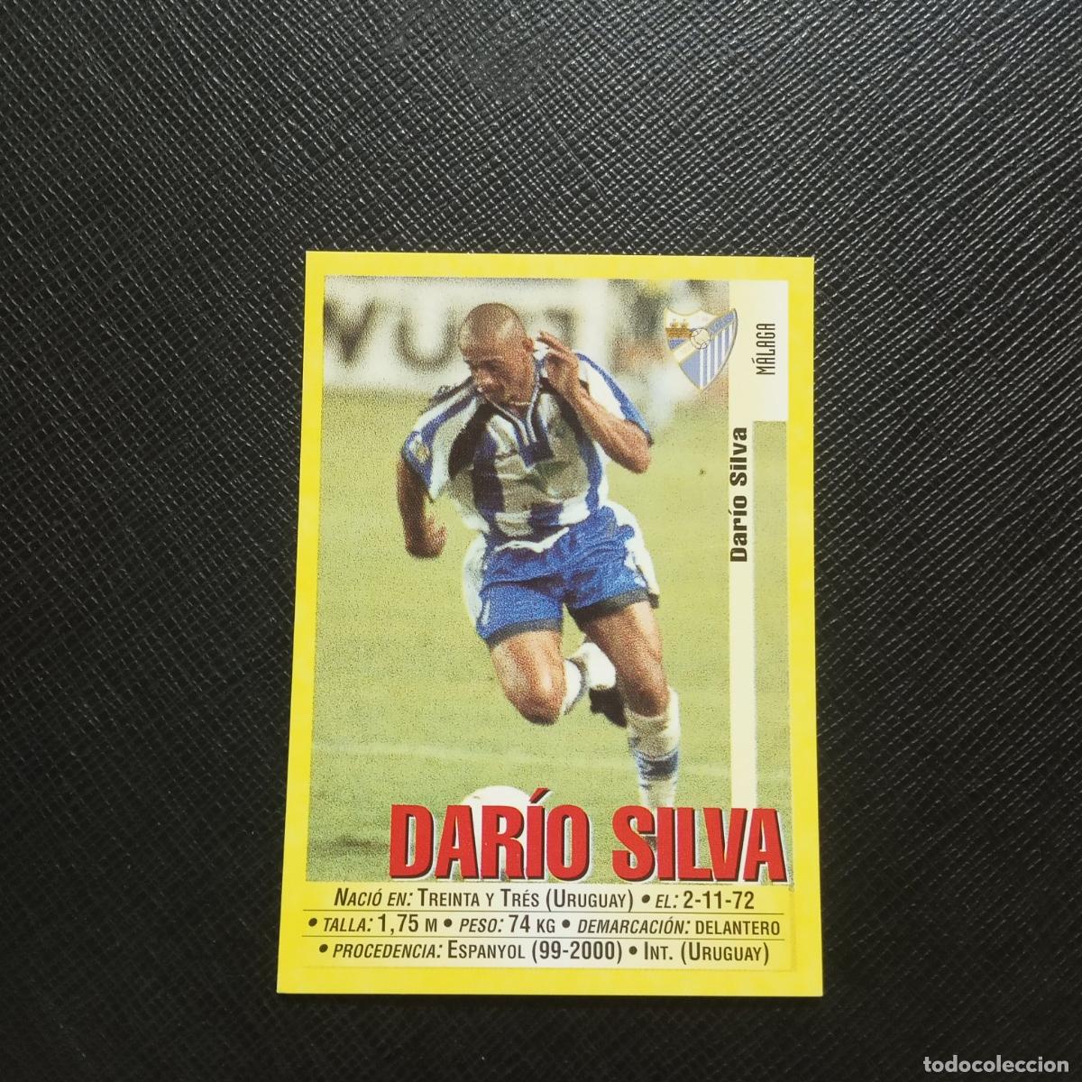 Figurine di Calcio: 322A 322 DARIO SILVA MALAGA PANINI 1999 2000 CROMO FUTBOL LIGA 99 00 SIN PEGAR - A182 PG316