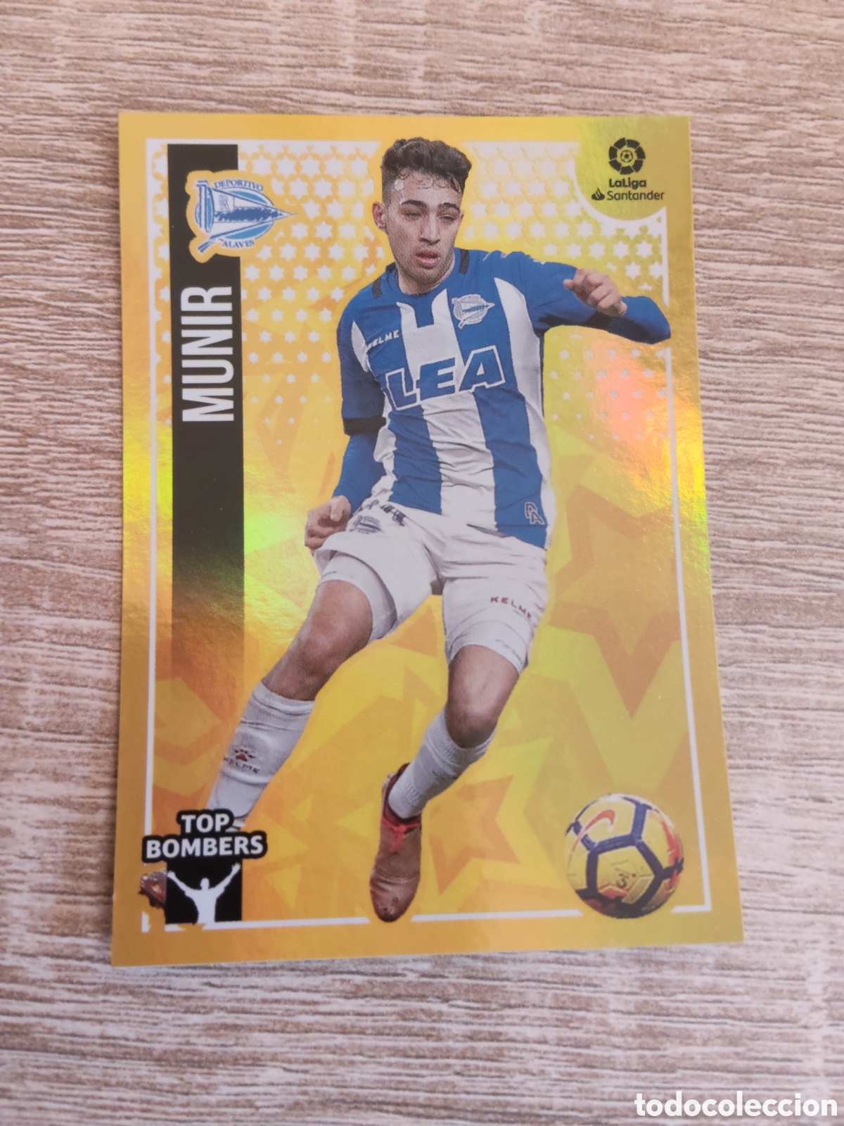 Cromos de F&uacute;tbol: Munir Alav&eacute;s top bombers liga 2018 2019 18 19 ediciones este
