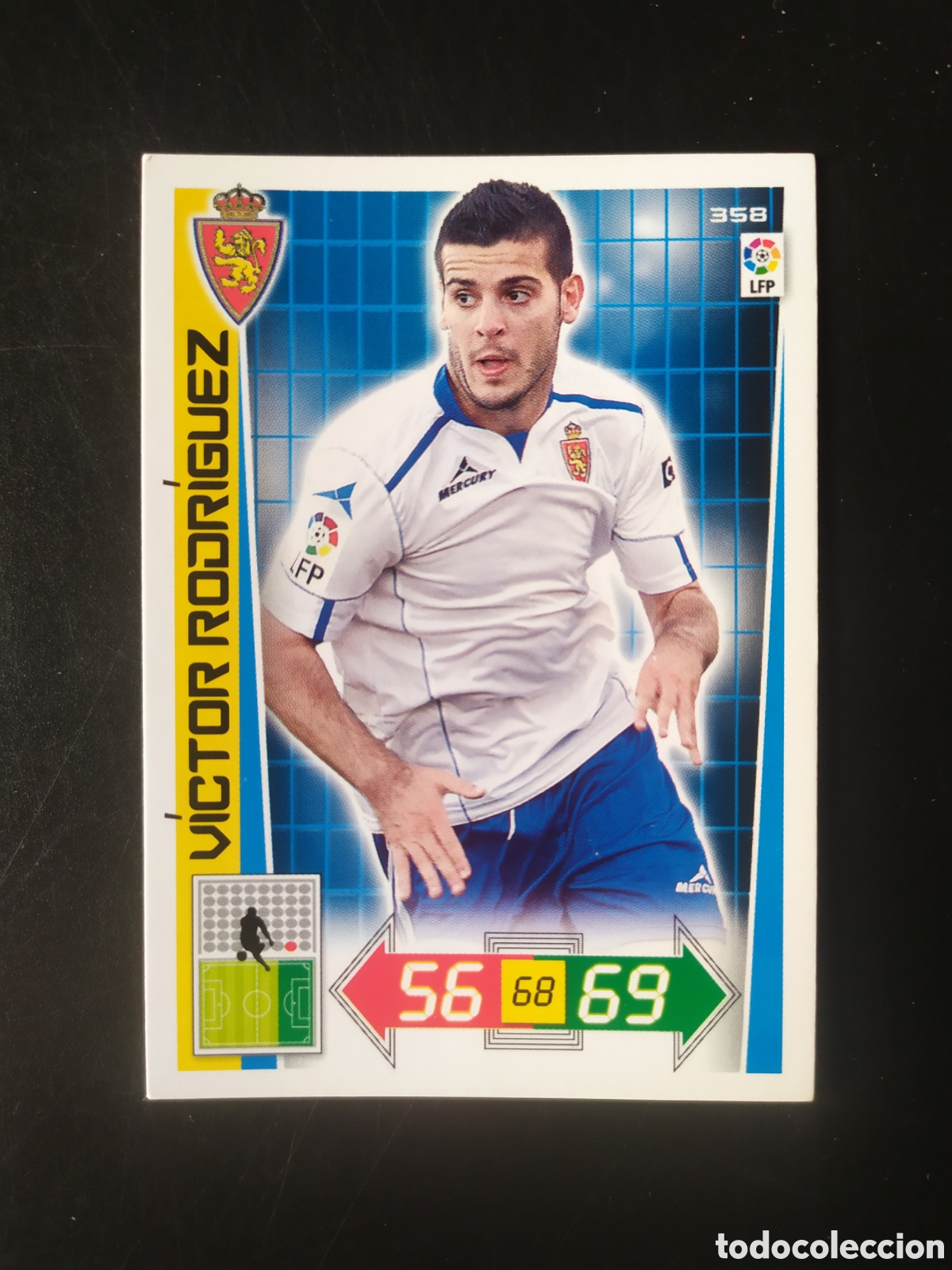 Cromos de F&uacute;tbol: Adrenalyn 2012 2013 12 13 panini Victor Rodr&iacute;guez n&deg; 358 Real Zaragoza