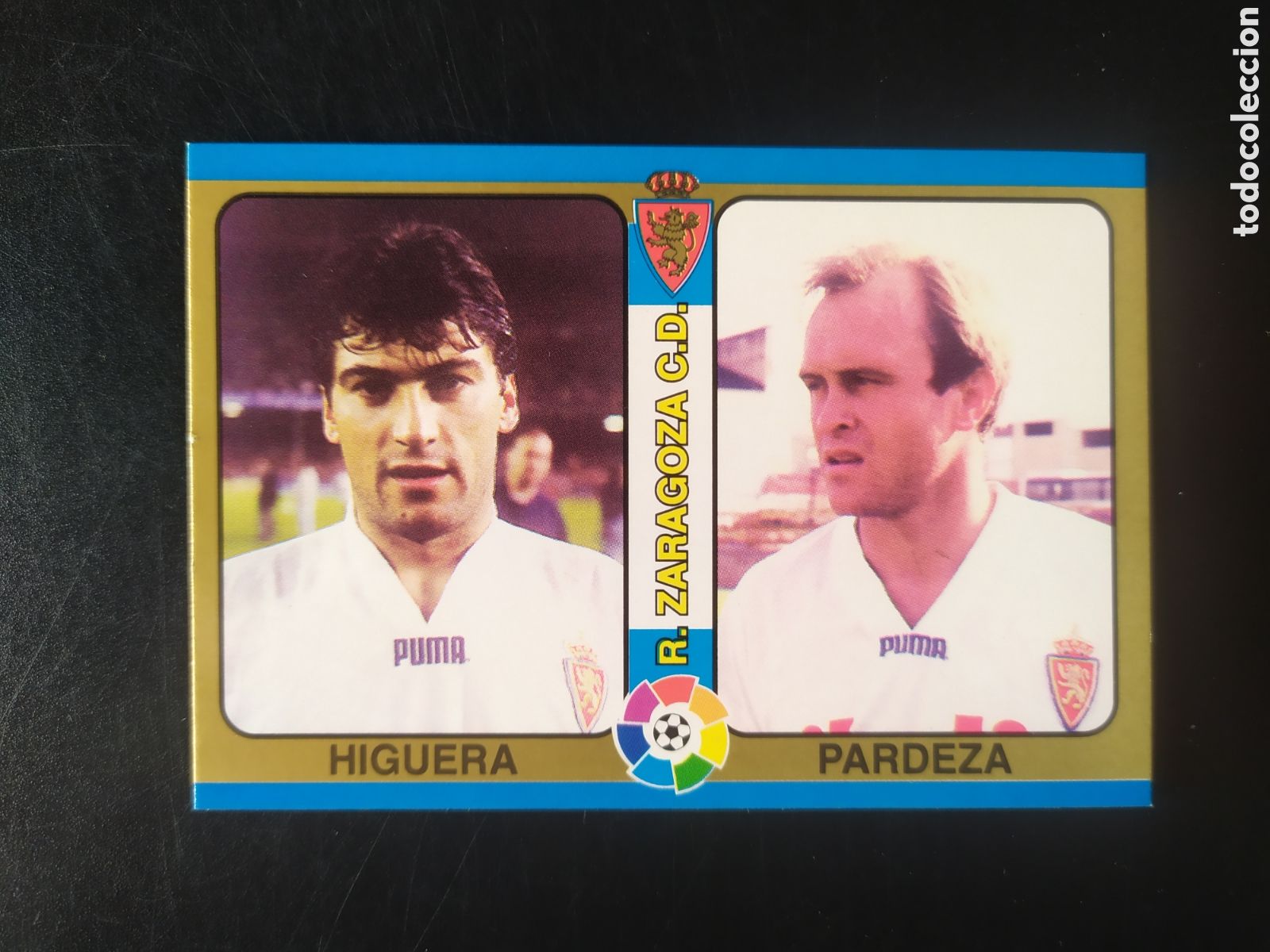 Cromos de F&uacute;tbol: Mundicromo futbol total 1994 1995 94 95 Higuera Pardeza n&deg; 26 Real Zaragoza