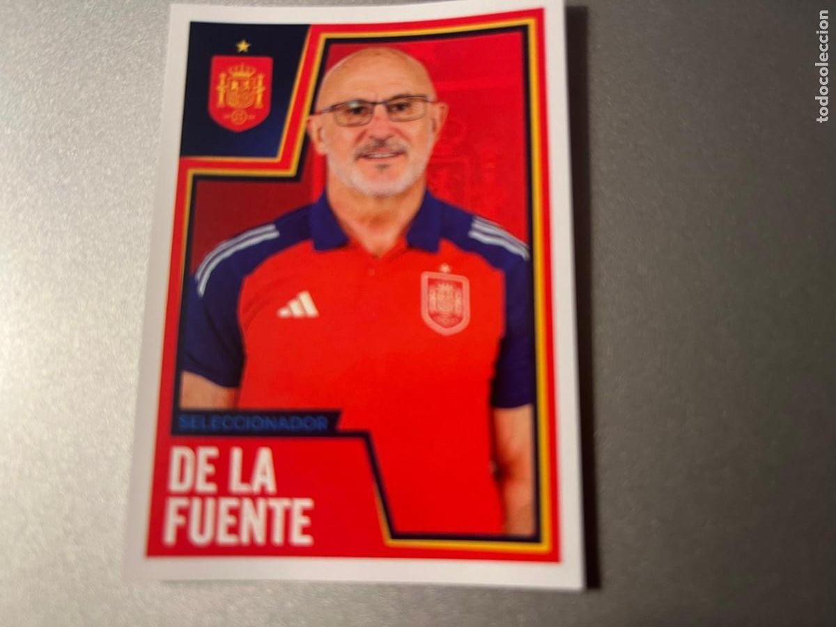 Cromos de Futebol: Selecci&oacute;n espa&ntilde;a f&uacute;tbol n&ordm; 5 DE LA FUENTE CARREFOUR
