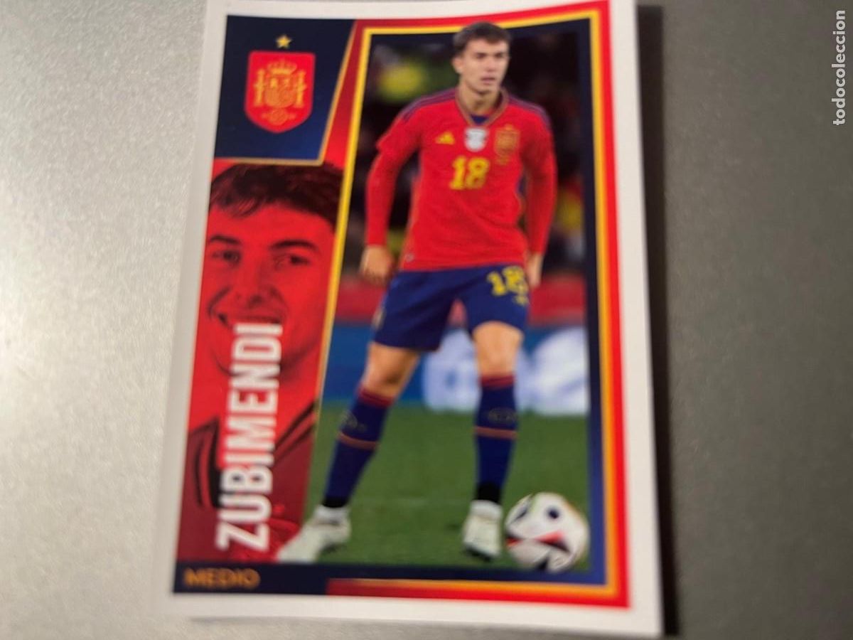 Figurine di Calcio: Selecci&oacute;n Espa&ntilde;a f&uacute;tbol n&ordm; 20 Zubimendi Carrefour