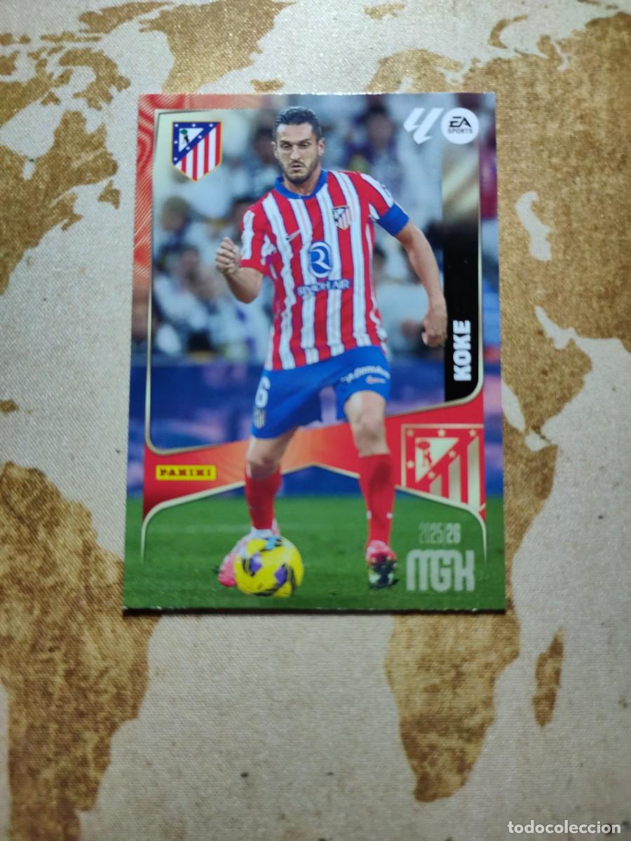 Cromos de Futebol: Atl&eacute;tico de Madrid 66 KOKE Megacracks MGK 2025-26